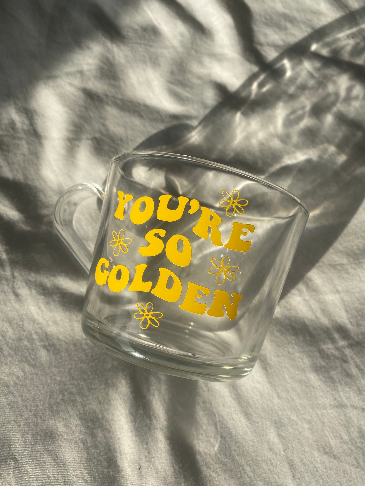 You’re so golden mug no