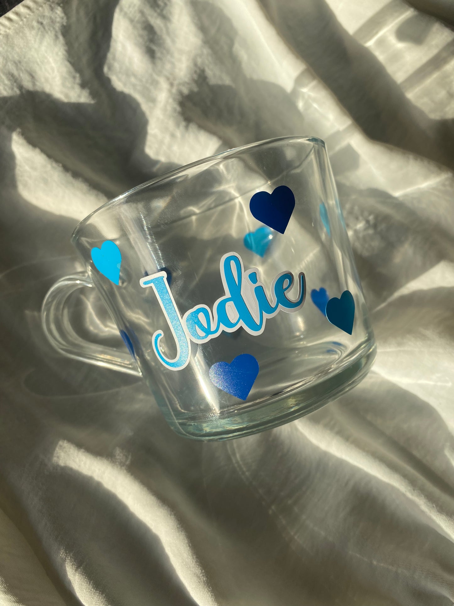 Two tone name mugs