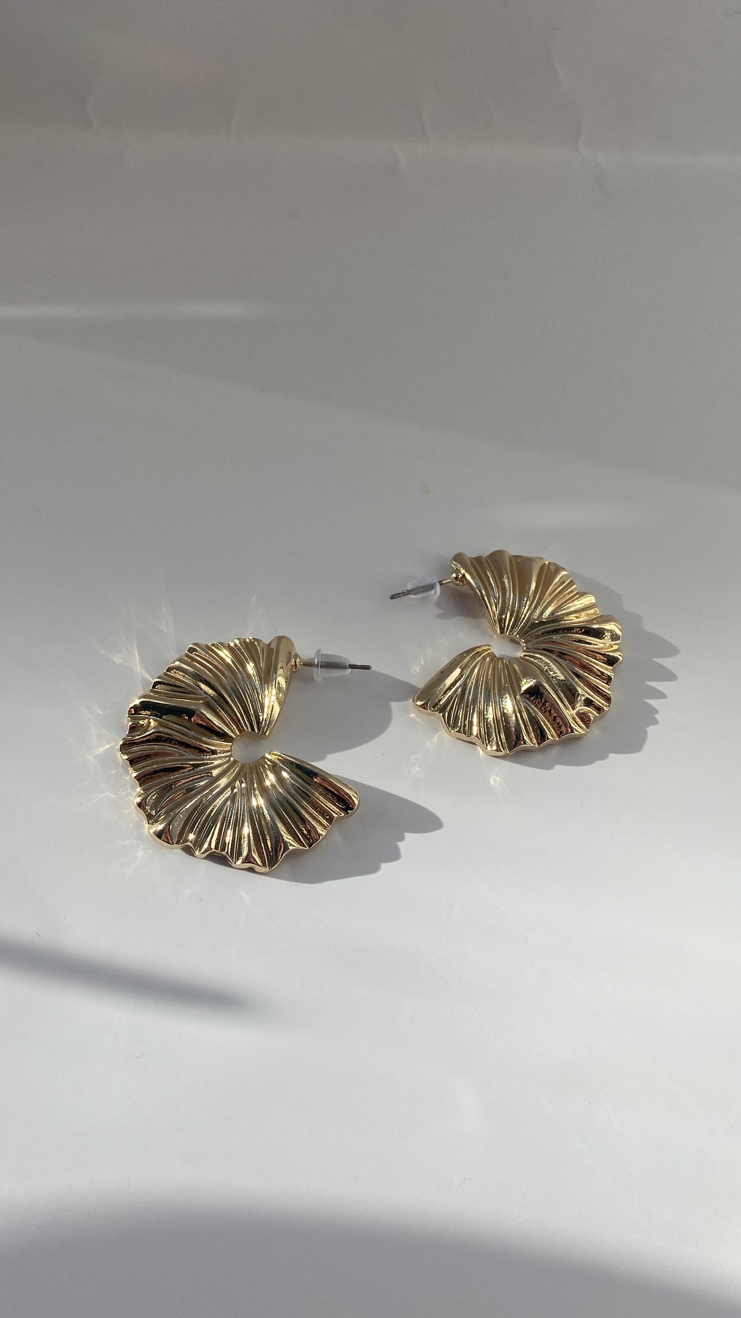 Gold Leaf Earrings