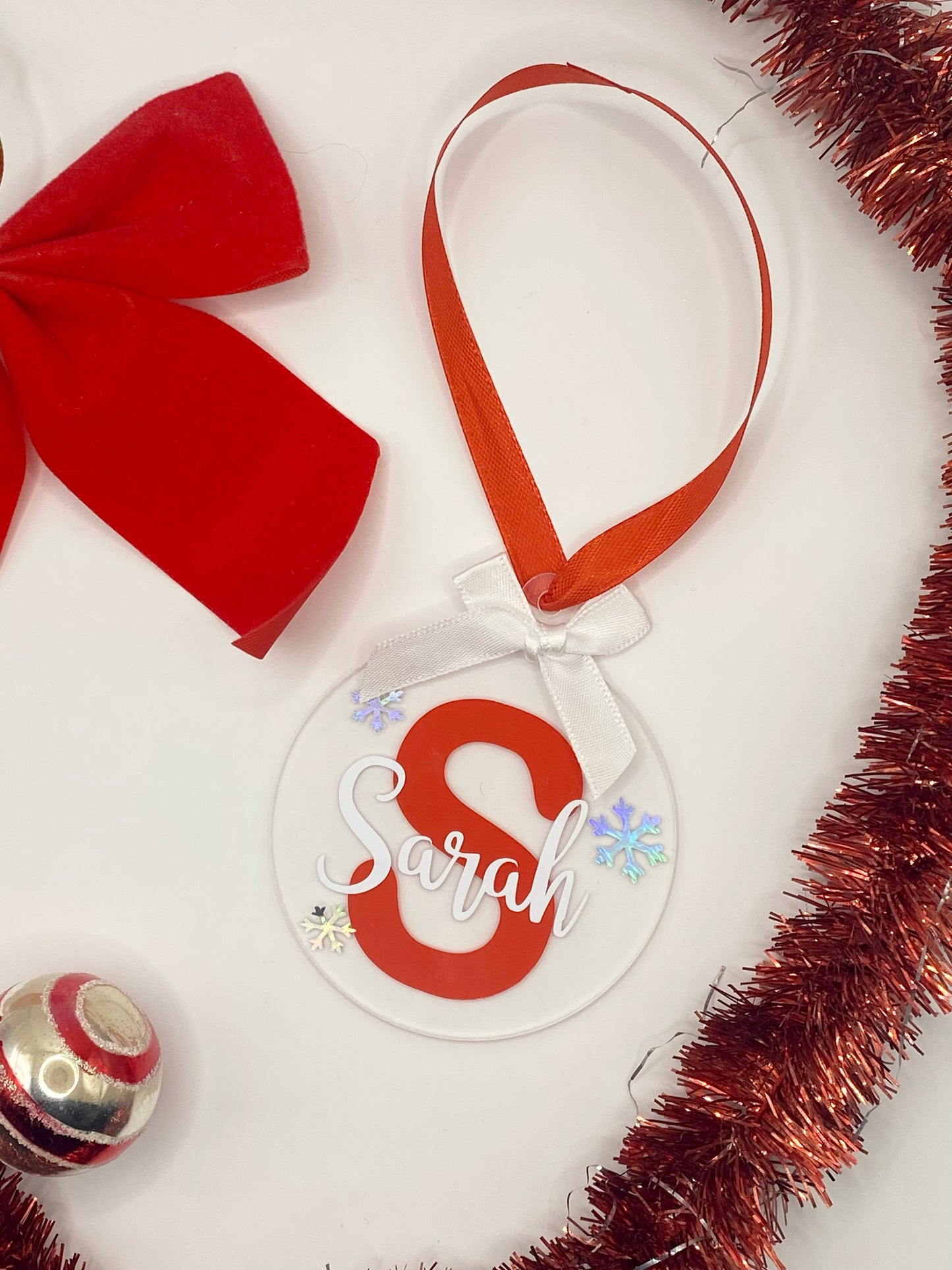 Personalised Name Baubles