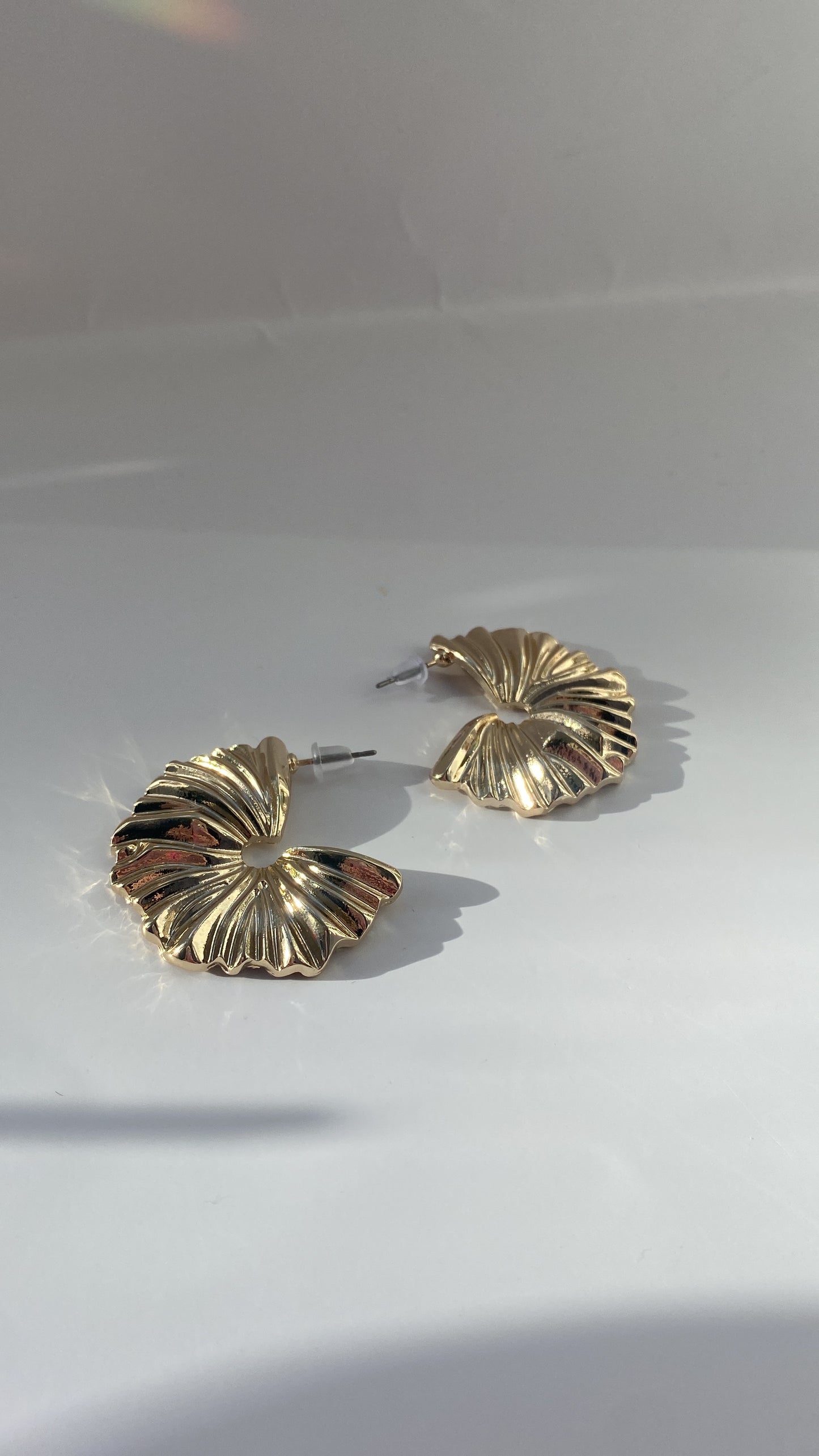 Gold Leaf Earrings