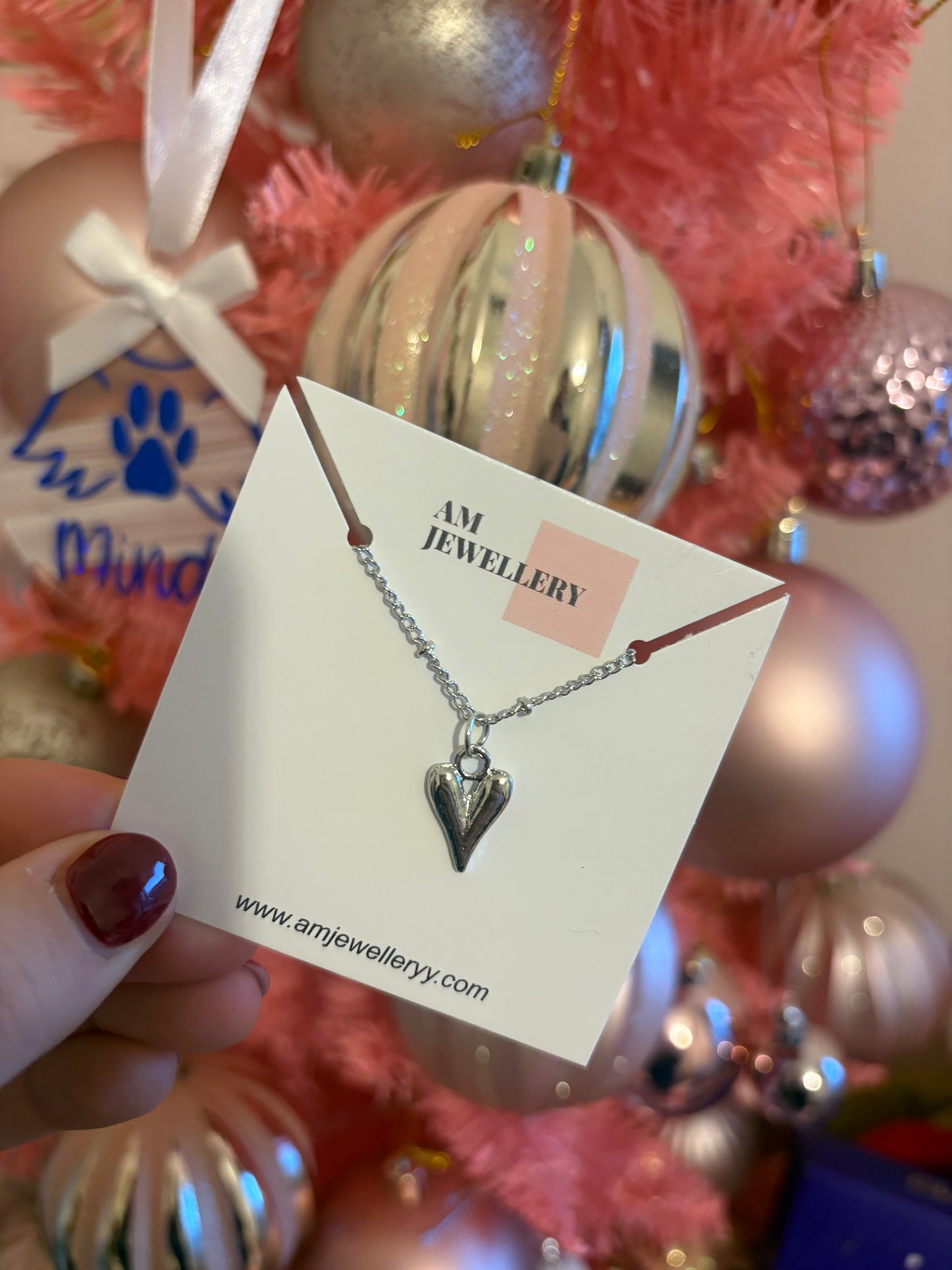 Small heart necklace