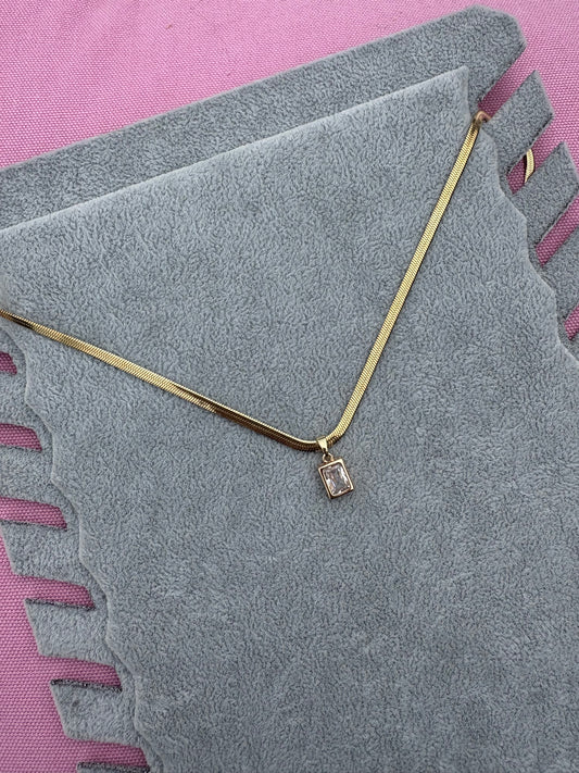 Diamond snake chain