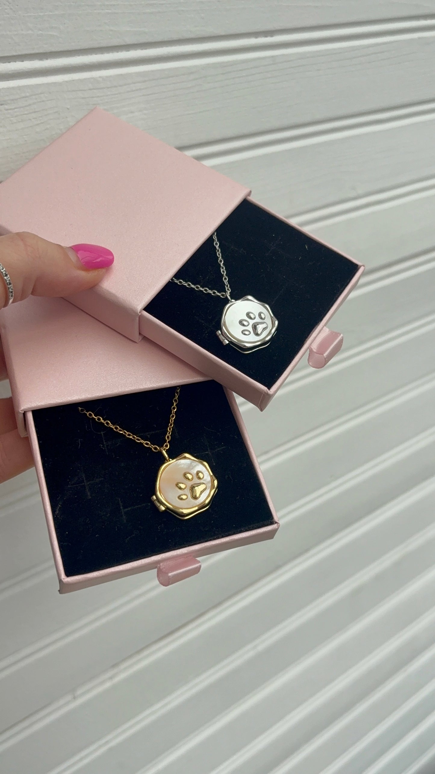 Paw locket