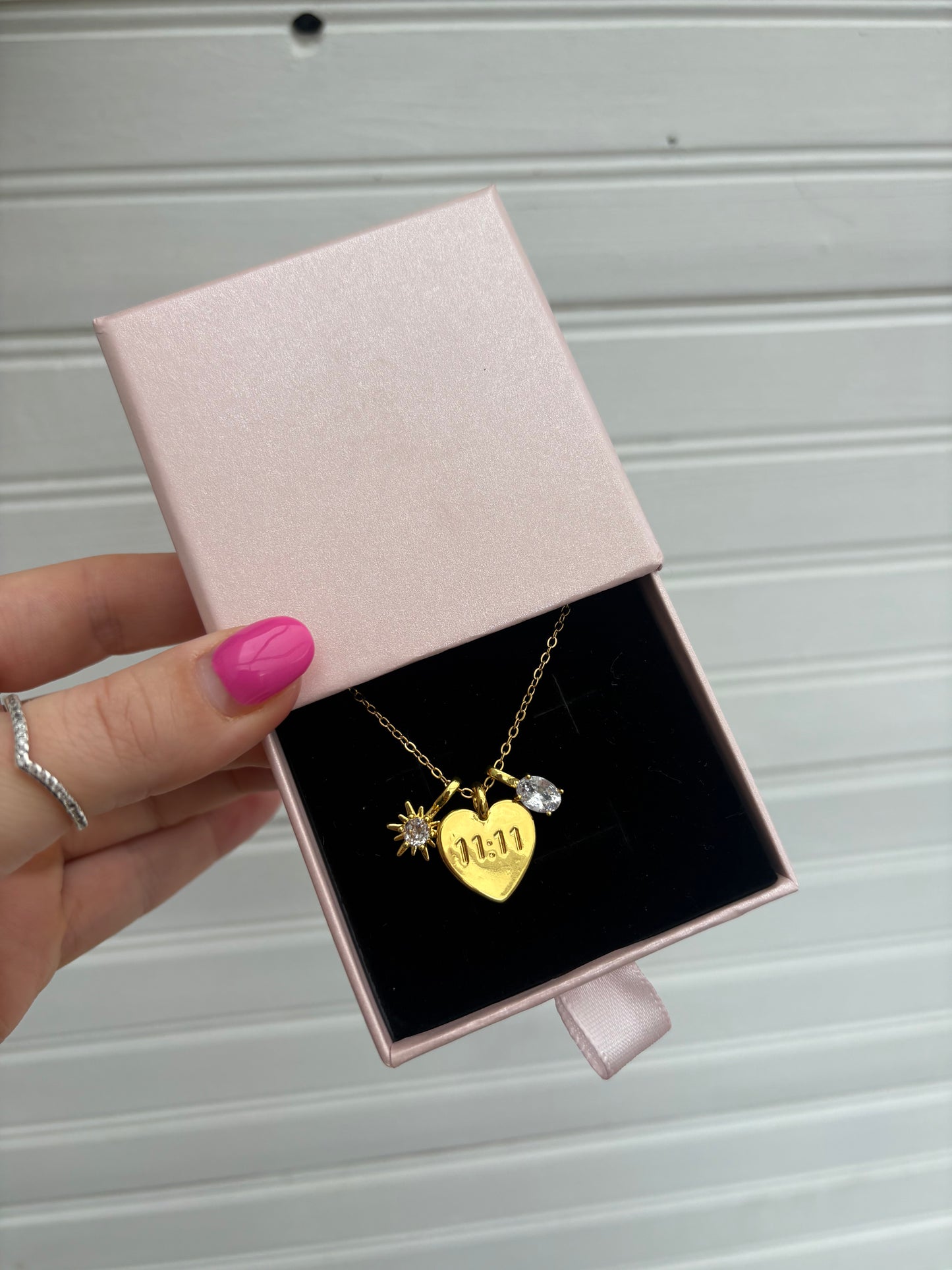 11:11 Necklace with pendants