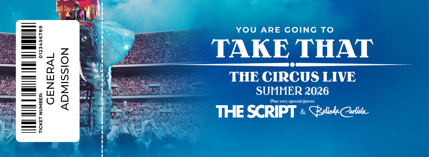 Souvenir Paper Tickets Concerts