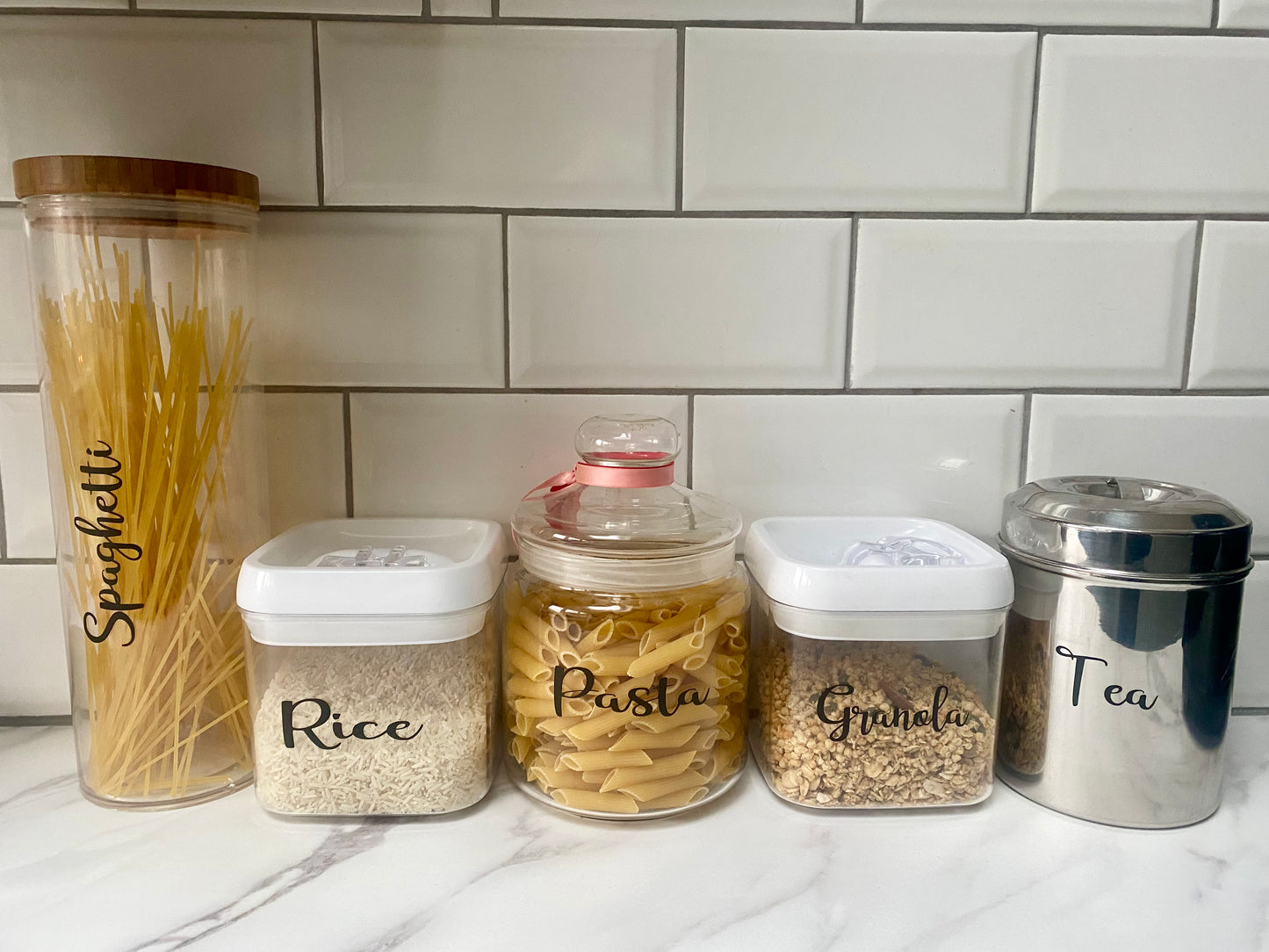 Food Names Decal