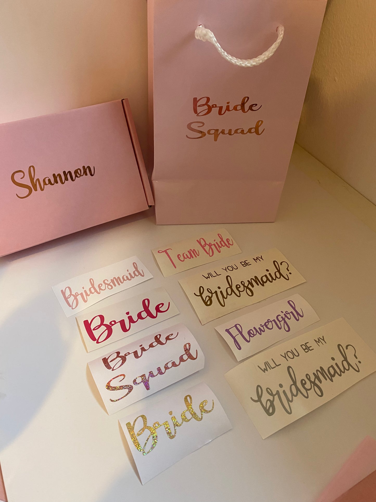 Custom Wedding Decals