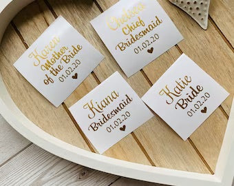 Custom Wedding Decals