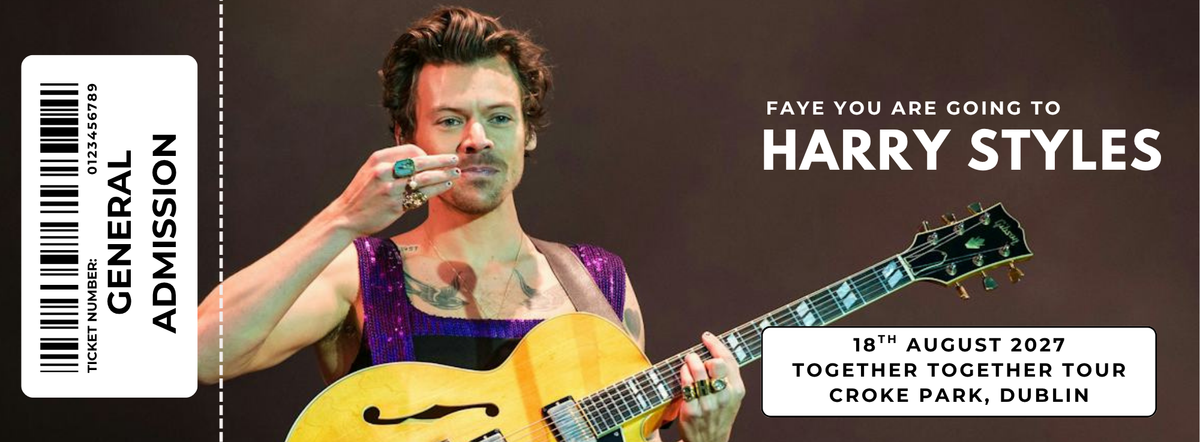 Souvenir Paper Tickets Concerts