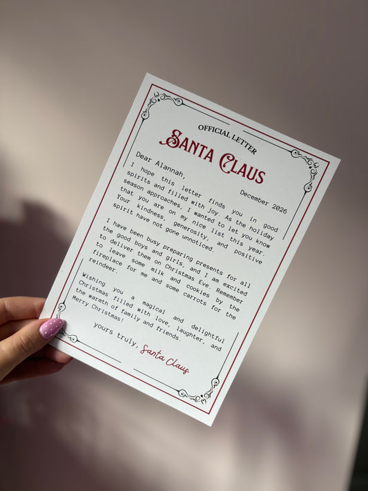Santa Letter