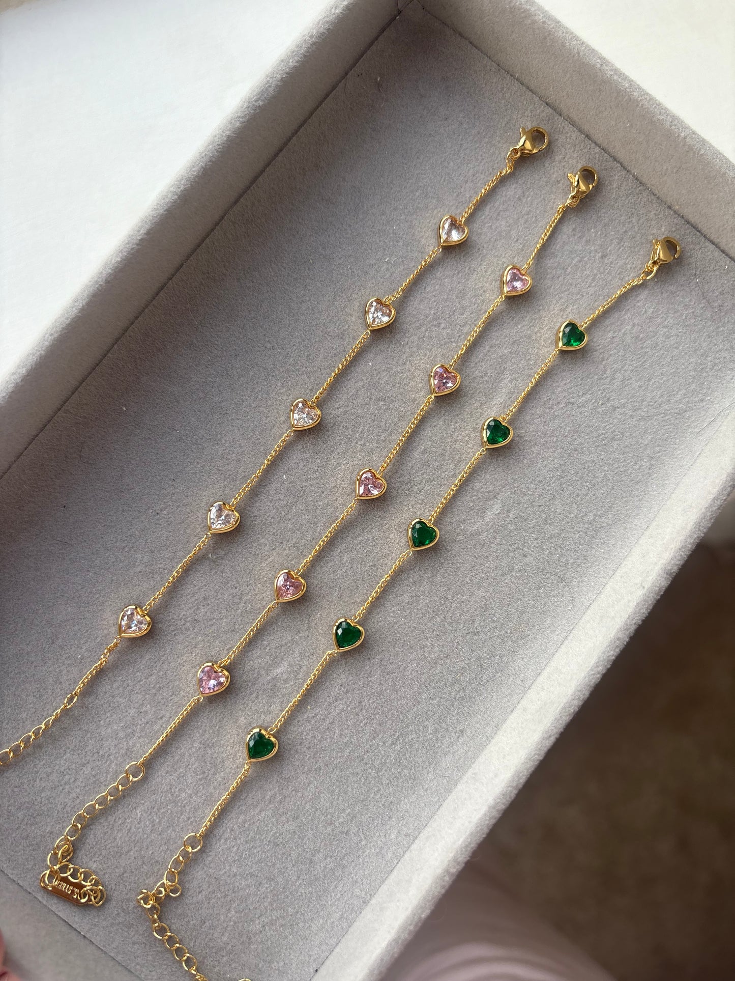 Heart bracelets