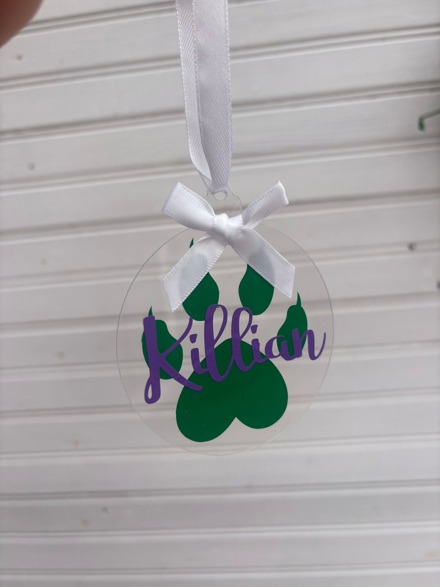 Pet Paw Bauble