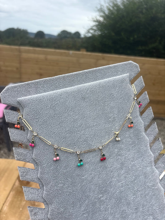 Cherry necklace