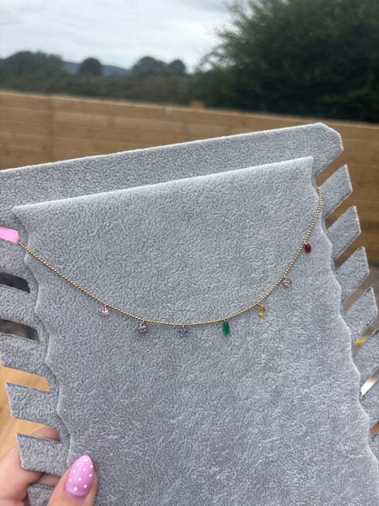 Rainbow necklace