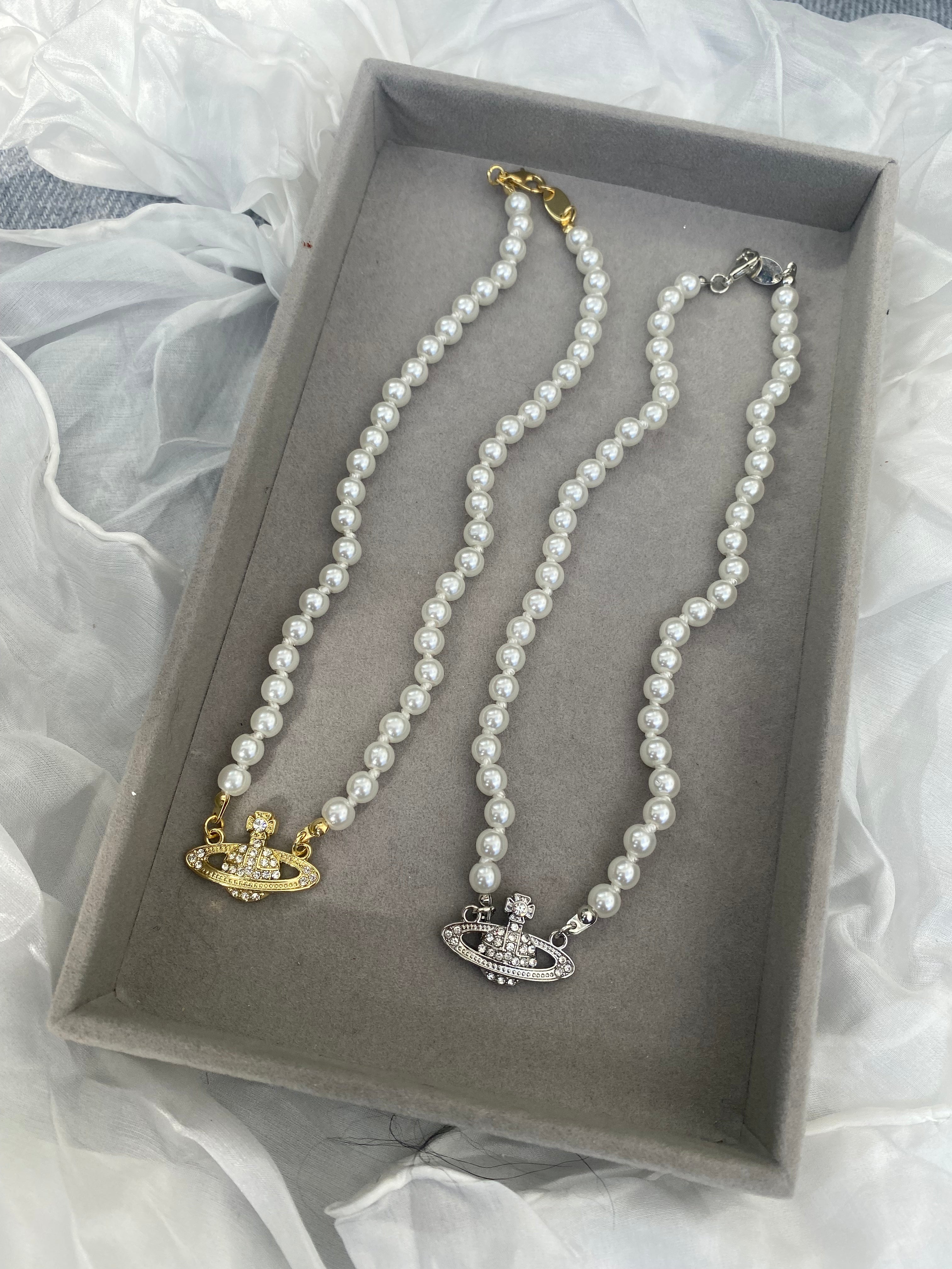 goevis 2PCS Pearl Necklace and Earring Set Jewelry, Brazil | Ubuy