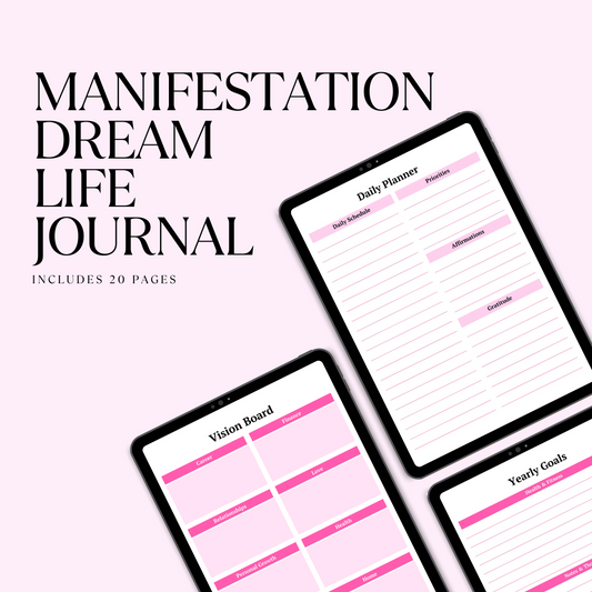 Manifestation Dream Life Journal