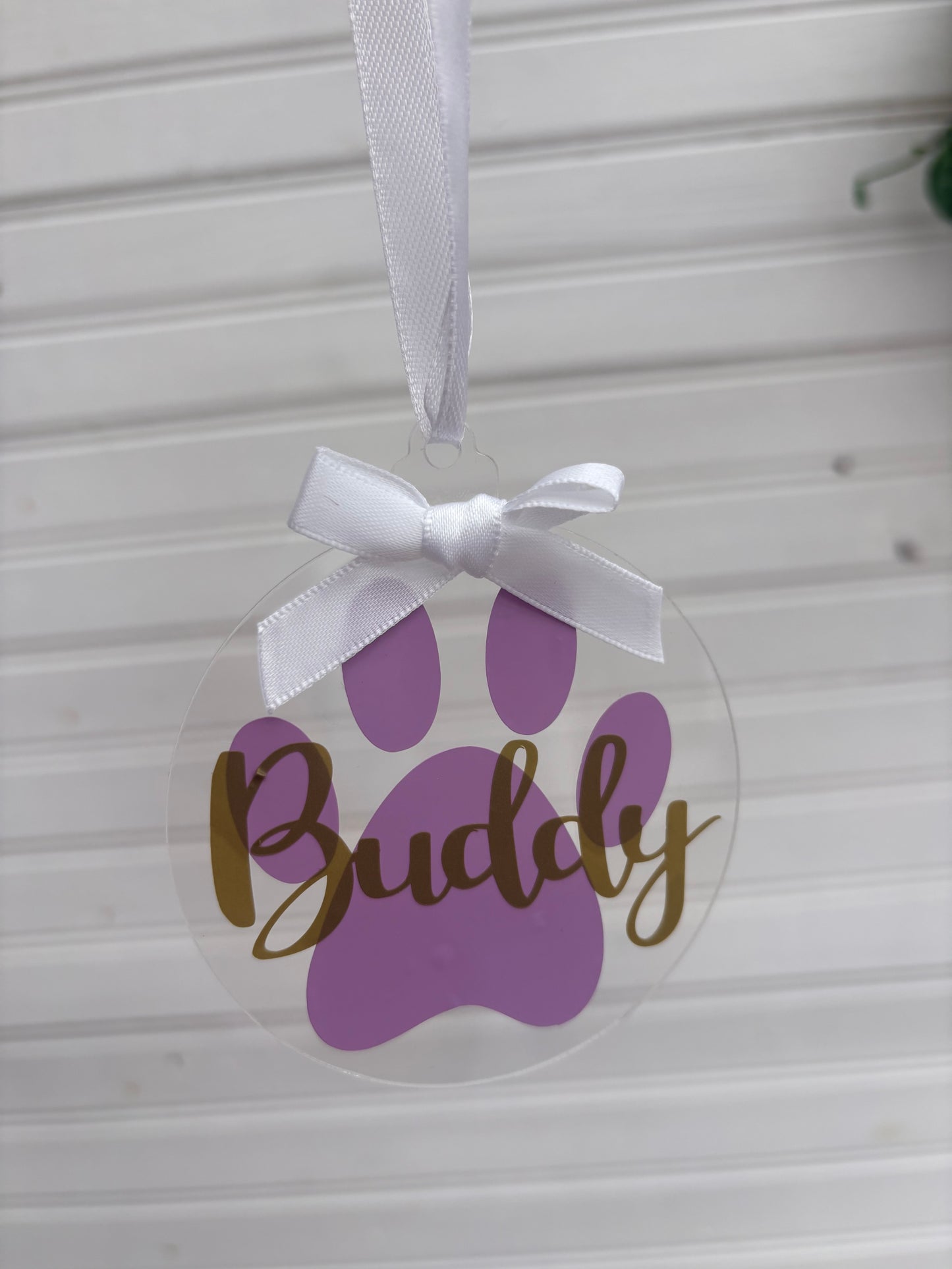 Pet Paw Bauble