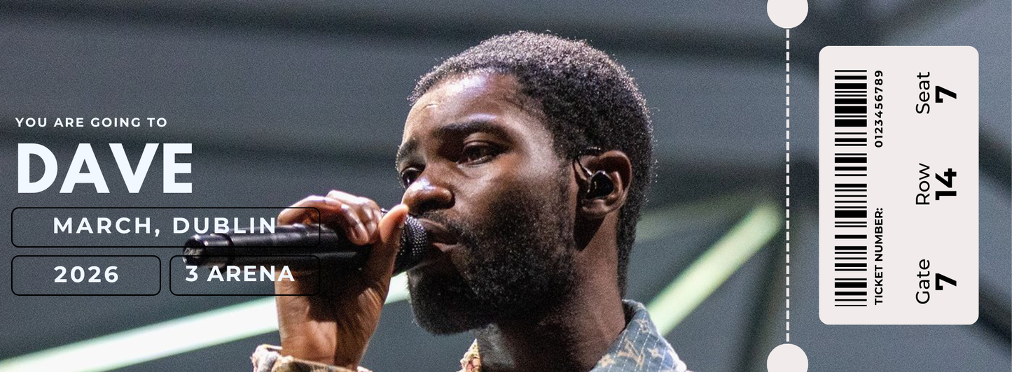 Souvenir Paper Tickets Concerts