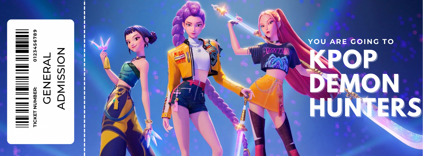 Souvenir Paper Tickets Concerts