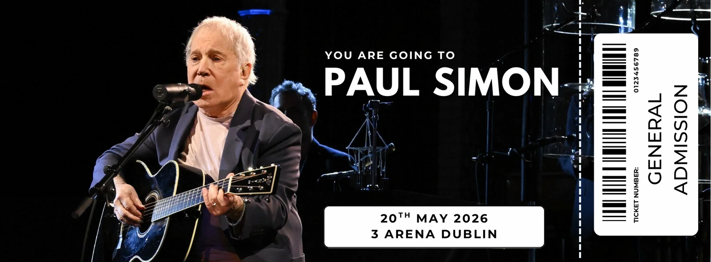 Souvenir Paper Tickets Concerts