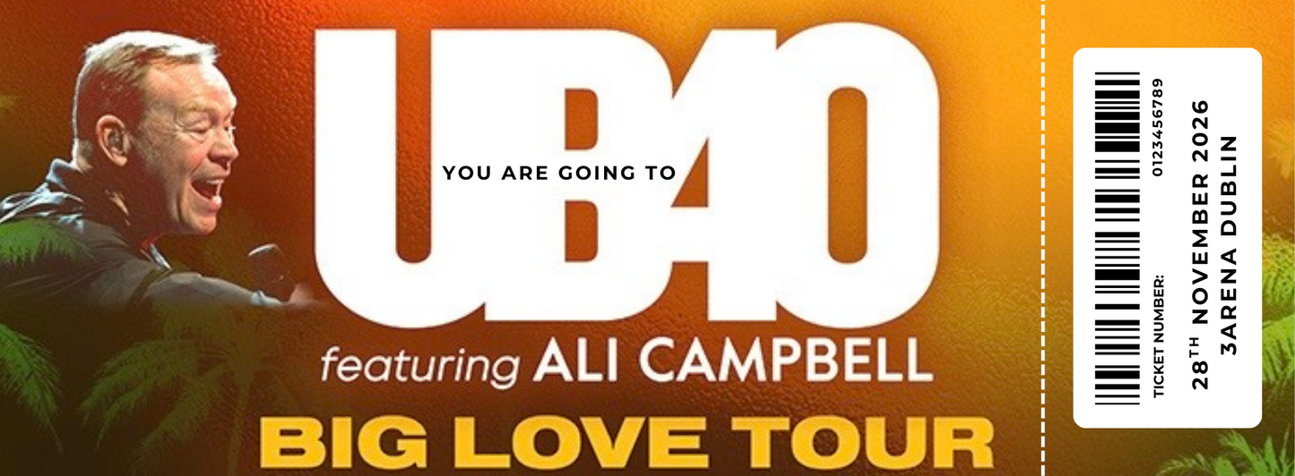 Souvenir Paper Tickets Concerts