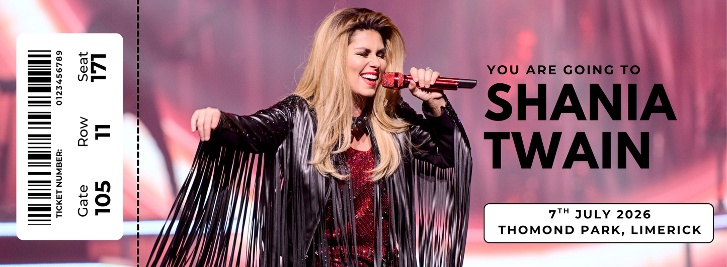 Souvenir Paper Tickets Concerts