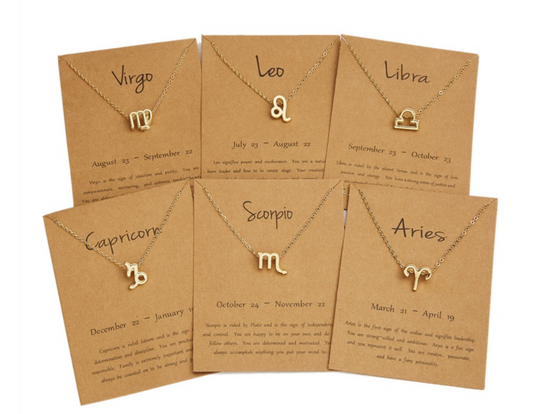 Star Sign  Necklaces