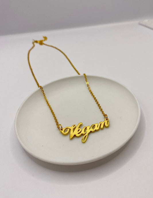 Vegan Necklace
